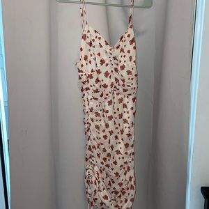 Mini white and red floral dress from Tiger Mist
